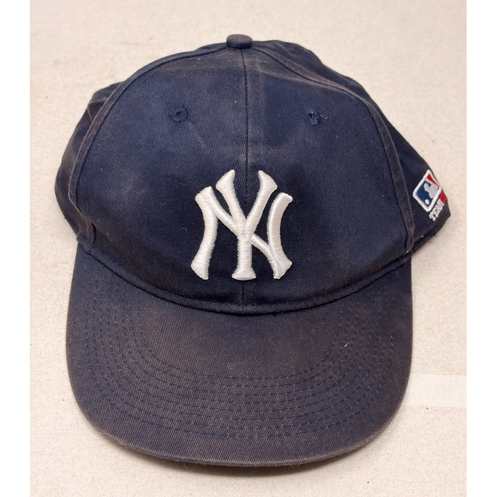 OC Sports New York Yankees MLB Navy Blue Adjustable Strapback Baseball Cap Hat